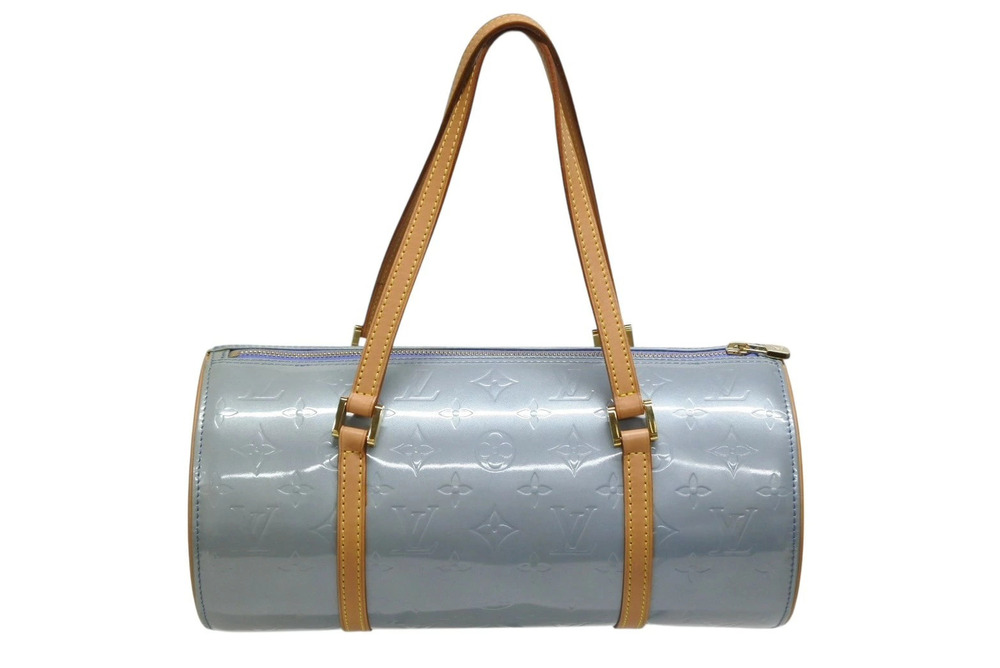 Louis Vuitton Vernis Bedford Shoulder Bag Baby Blue
